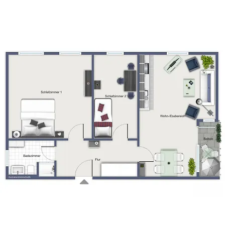 Apartmenthaus Bull 3 Apartment *